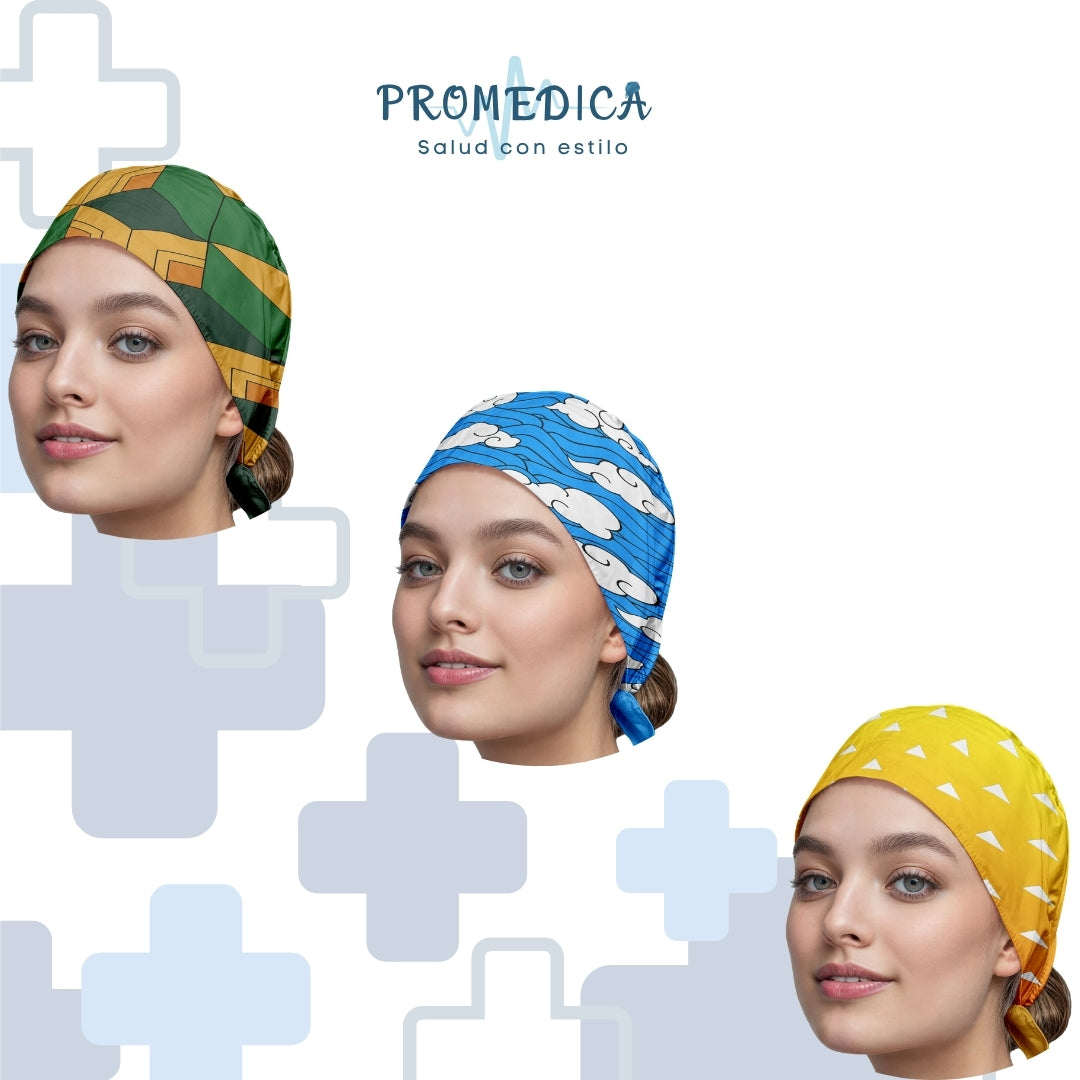 KIT 11 DE GORROS 3 pzas UNISEX