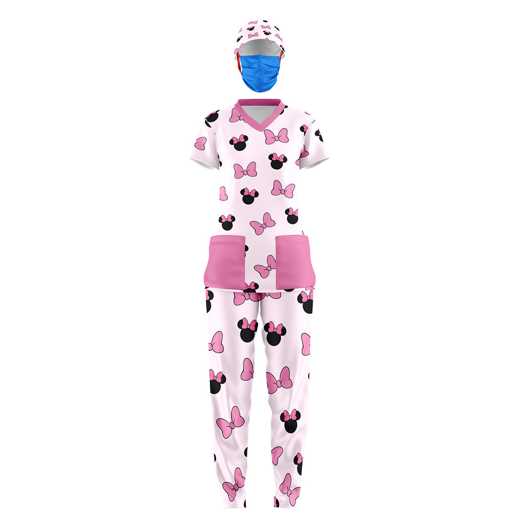 Kit minnie mouse/dama 3 pzas