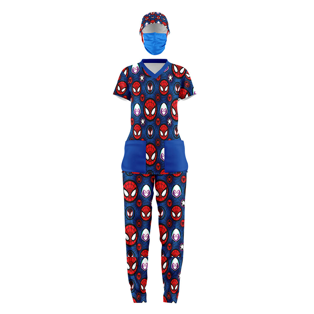Kit spiderman/dama 3 pzas