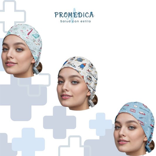 KIT 08 DE GORROS 3 pzas UNISEX