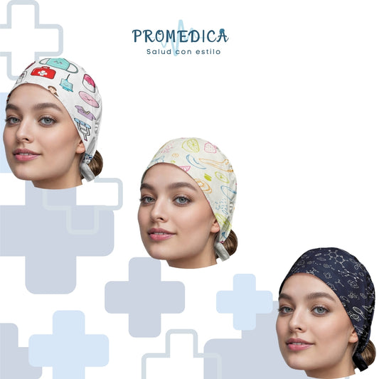 KIT 09 DE GORROS 3 pzas UNISEX