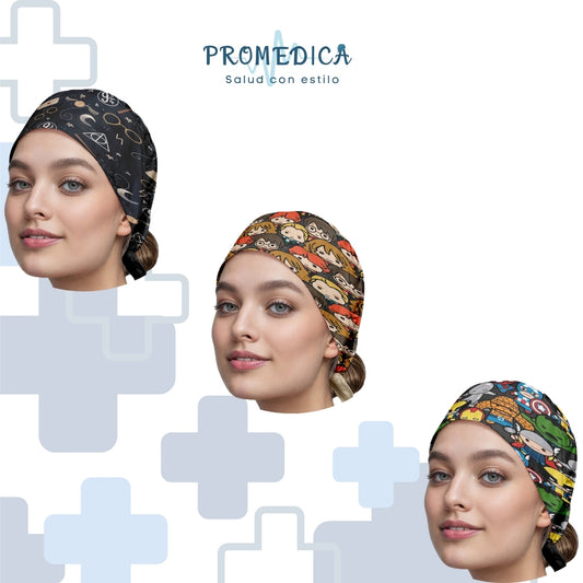 KIT 10 DE GORROS 3 pzas UNISEX