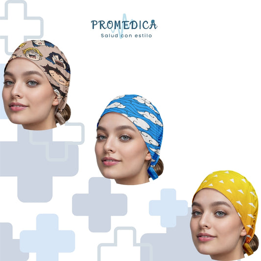 KIT 12 DE GORROS 3 pzas UNISEX