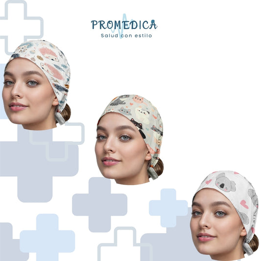 KIT 14 DE GORROS 3 pzas UNISEX