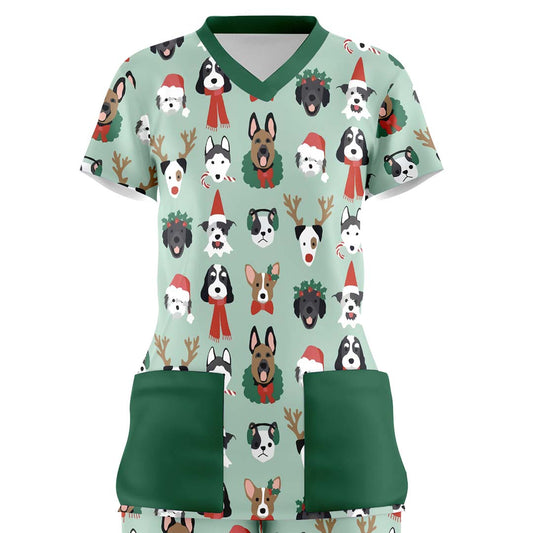 Casaca perritos navideños/dama