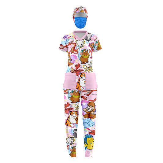 Kit disney/dama  3 pzas