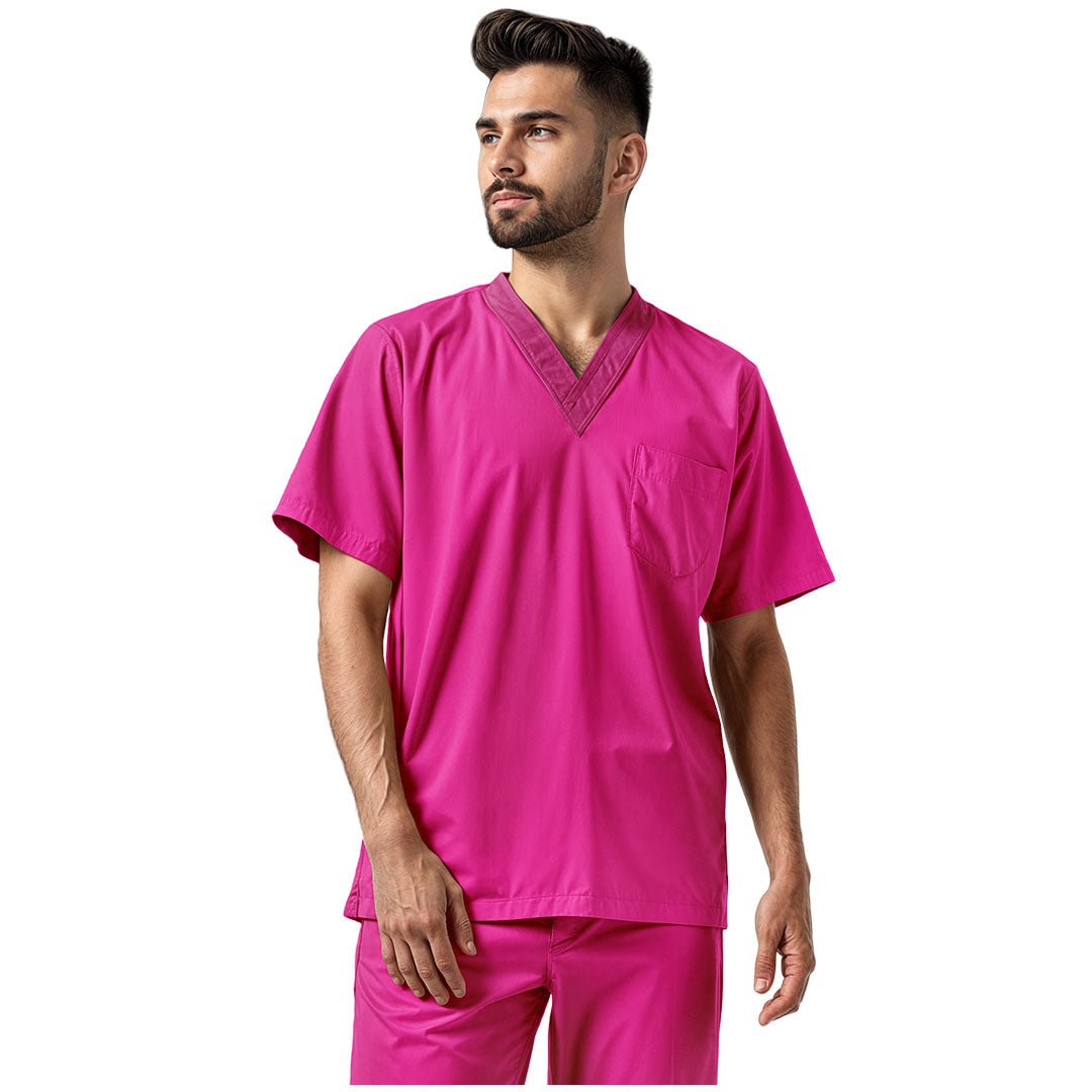 Color liso Rosa Fucsia /caballero