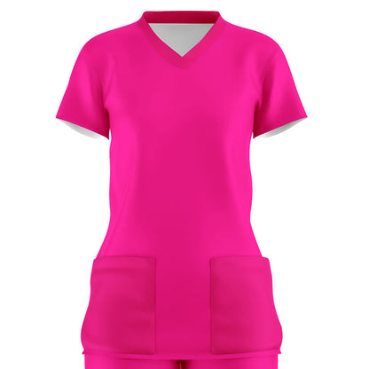 color liso fucsia/dama